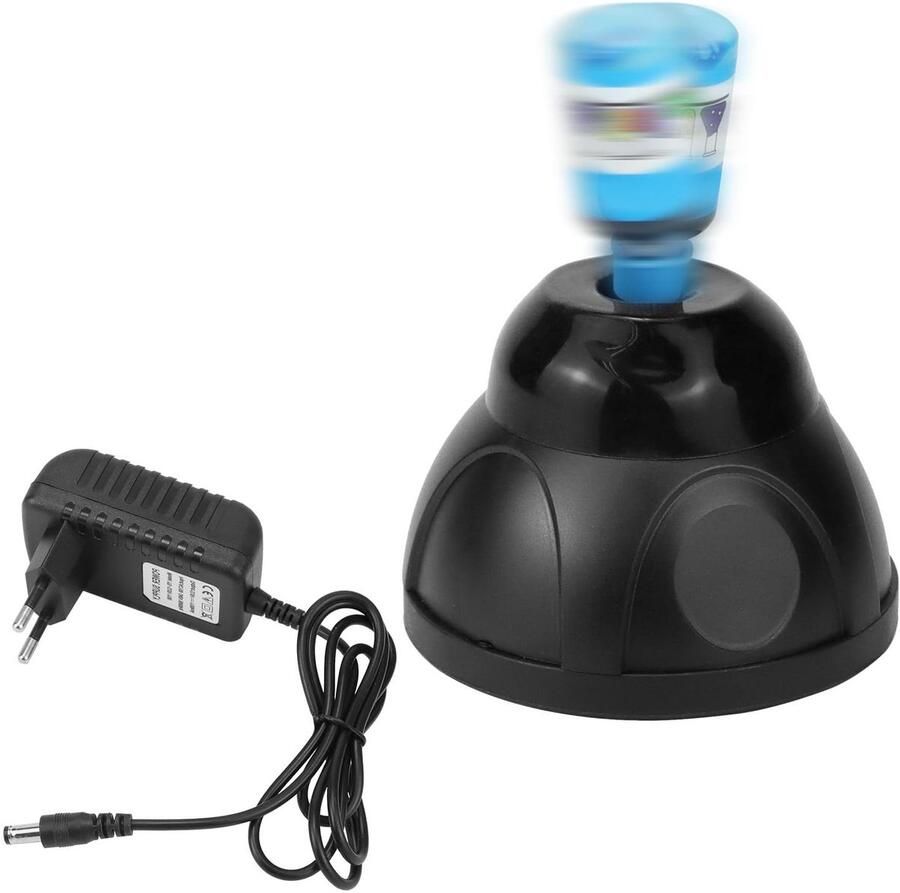 Mini Elektrische Mixer Vortex Mixer Snel Vloeistoffen Mengen 5200 RPM Snelheid 12 cm Zwart