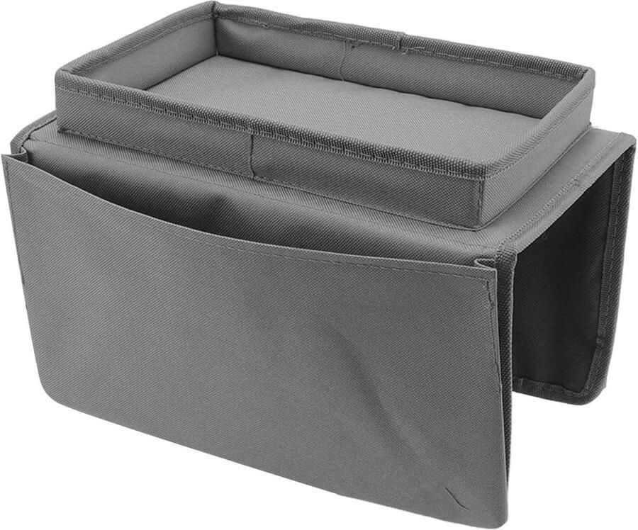 Vouwbare Sofa Arm Tafel met Clip Afneembare Side Table voor Eten en Drinken Ideaal voor Bankgebruik en Kleine Ruimtes