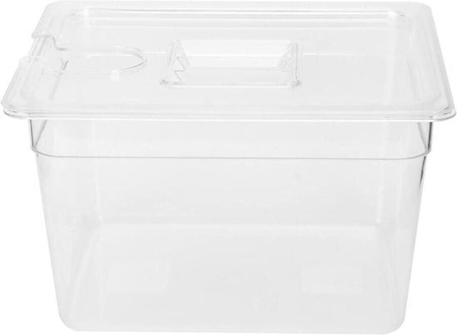Vouwbare Sous Vide Container van 11L met Deksel Ideaal voor Thuisgebruik en Culinaire Bereidingen met Voedselveilige PC Materialen