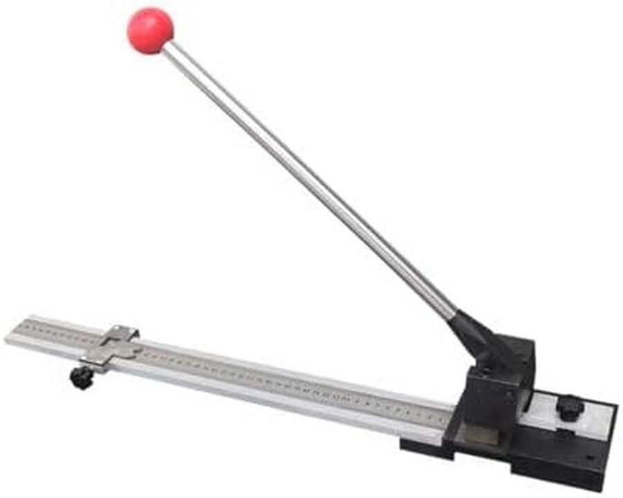 Vouwmatrix Snijmachine Snijgereedschap Papier Snijden Handmatige Bediening 10-500MM Zilver
