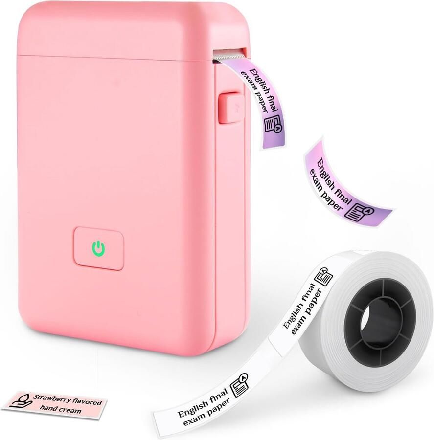 Vretti HP2 Draagbare Bluetooth-labelprinter voor opslag verzending barcode organisatie stickerfabrikant mini-labelfabrikant met meerdere sjablonen