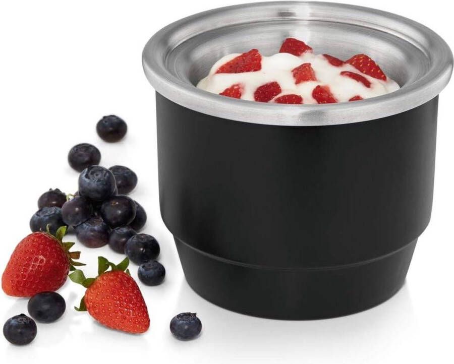 Vriescontainer met deksel voor ijsmachine 3-in-1 voor bevroren yoghurt sorbet en ijs 300 ml