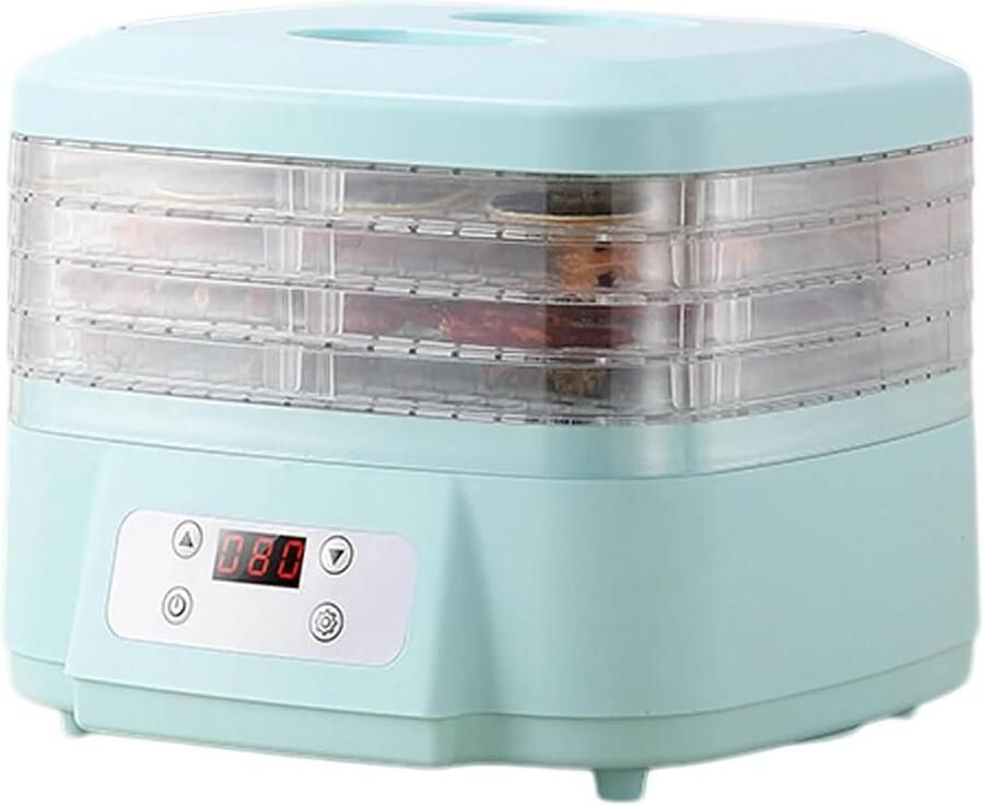 Vriesdroger Machine Voedsel Droger Voedsel Preserveren 360 Graden Luchtstroom Blauw