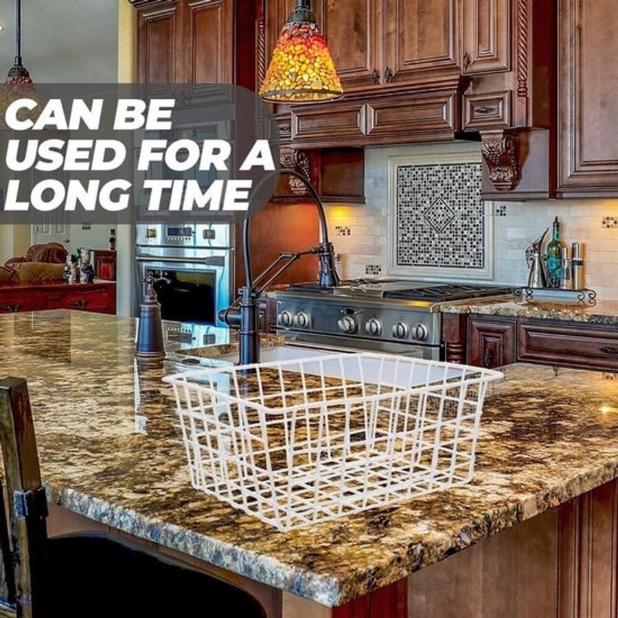 Vrieskast Opbergmand Draad Set van 4