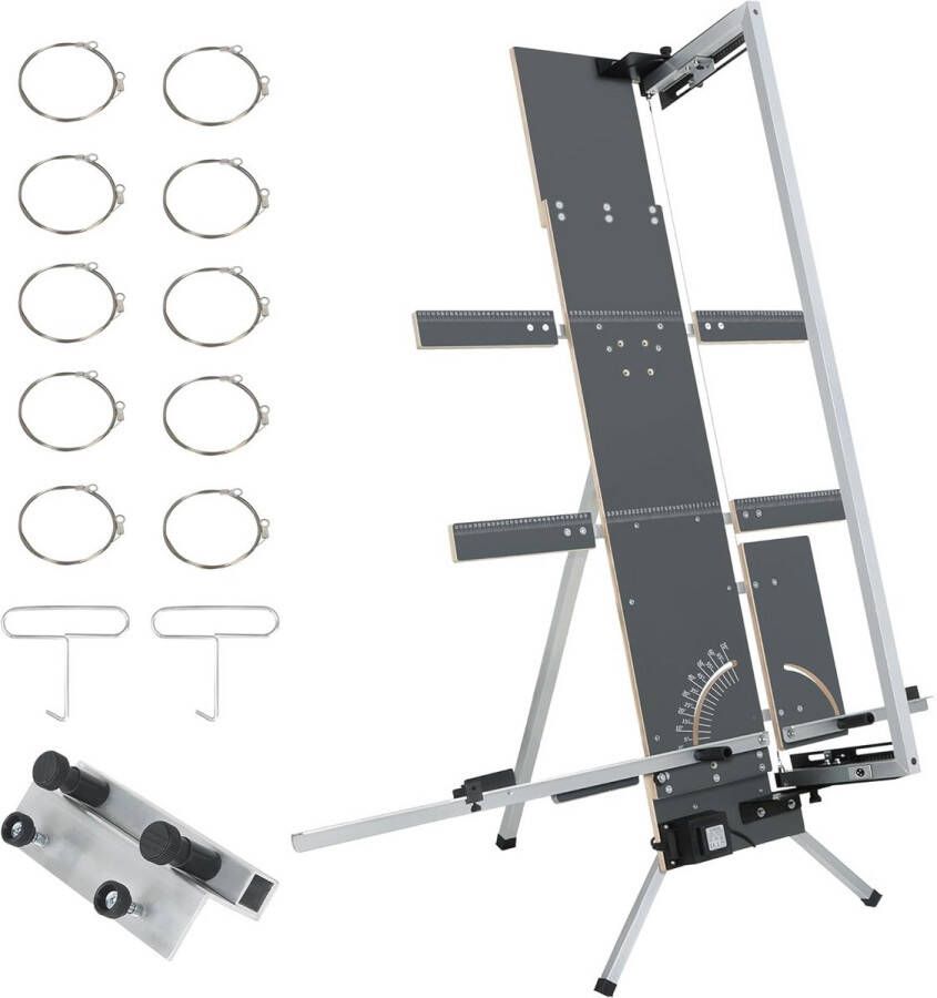 Vrijstaande piepschuimsnijder 200 watt met 10 snijdraden en accessoires