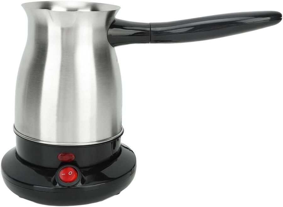 VT Goods Elektrische Turkse Koffiekoker 600 ml Snel en eenvoudig verwarmen 600 W vermogen Perfect voor het zetten van koffie Geschikt vo