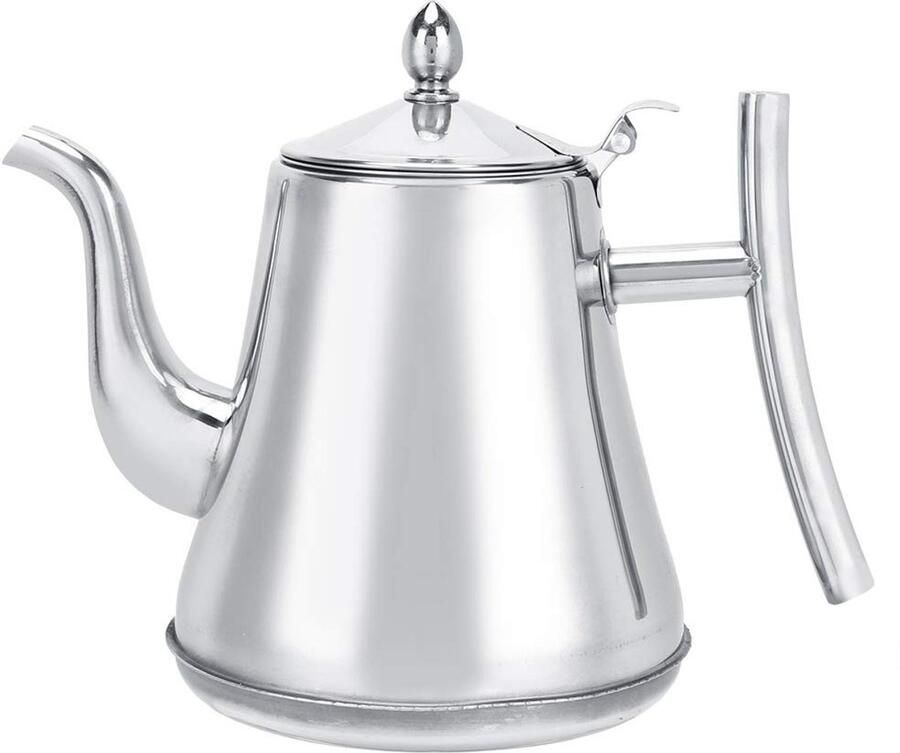 Allecto Roestvrijstalen waterkoker Hoge kwaliteit 2.0L Theepot met filter Gezond en veilig Geschikt voor hotel en restaurant