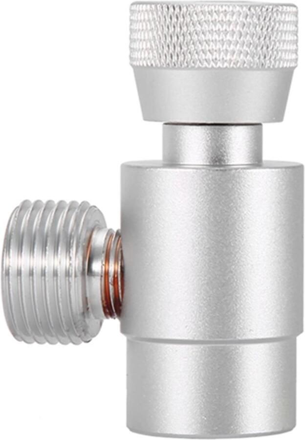 Vt s CO2 Vultank Cilinder Navulling Adapter Connector Kit Duurzaam en Betrouwbaar Zilver Geschikt voor CO2 Vulaccessoires Handmatig G