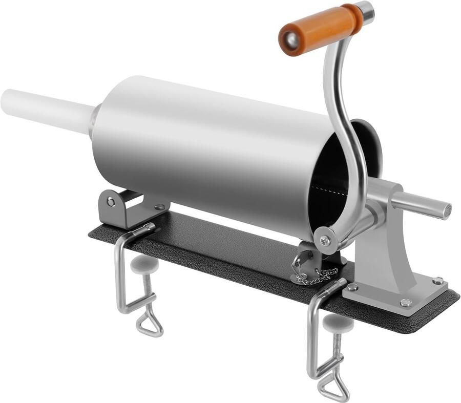 Vulmachine worstmachine roestvrij staal 3 liter worstmachine vleesvulling keuken machine professionele vulbuizen