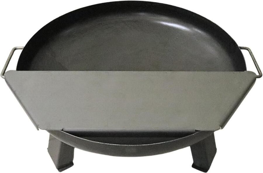 Vuurplaat Plancha Grillplaat Staal Buiten Koken 4mm Dik Staal 100 cm Staal