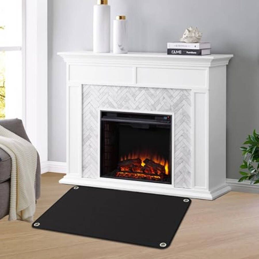 Vuurvaste Grillmat voor Barbecue en Camping Hittebestendig tot 650 °C Beschermmat 100 x 120 cm - Foto 2