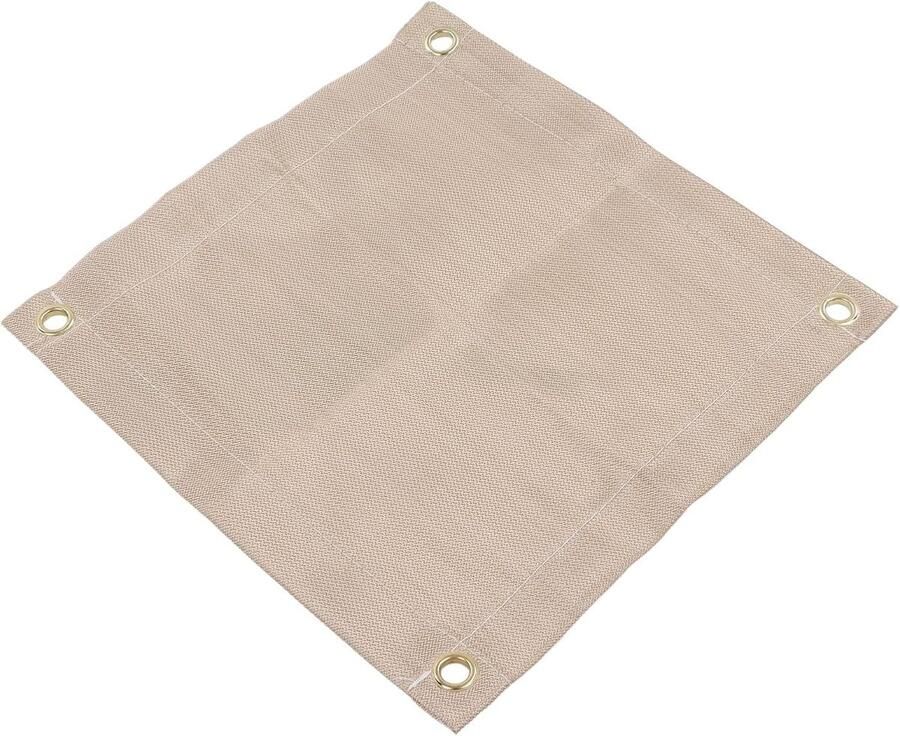 Vuurvaste Mat Grill Mat Buiten Koken Hittebestendig Glasvezel 1 X 50 inch Zwart