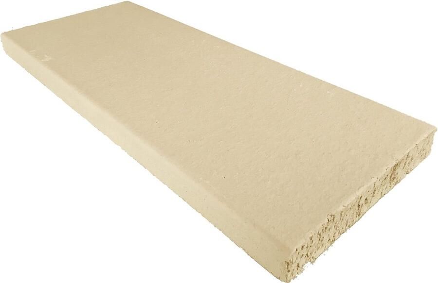 Vuurvaste Plaat Oven Steen Oven Reparatie Hoge Temperatuur 50x20x3 cm Grijs