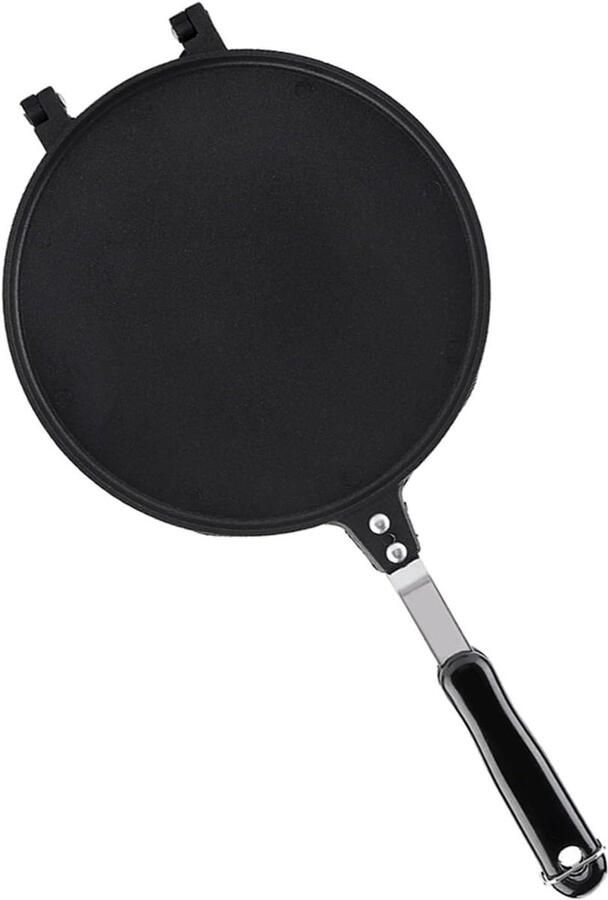 Wafelmaker Kegels Eierroller Bakvorm Desserts Maken Antiaanbaklaag 44 x 23 x 4 cm Zwart