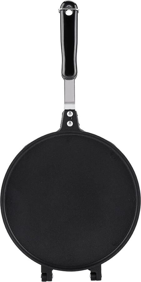 Wafelijzer Cone Maker Rol Bakvorm Desserts Maken Dubbelzijdig Bakken 43.5 cm Lengte Zwart