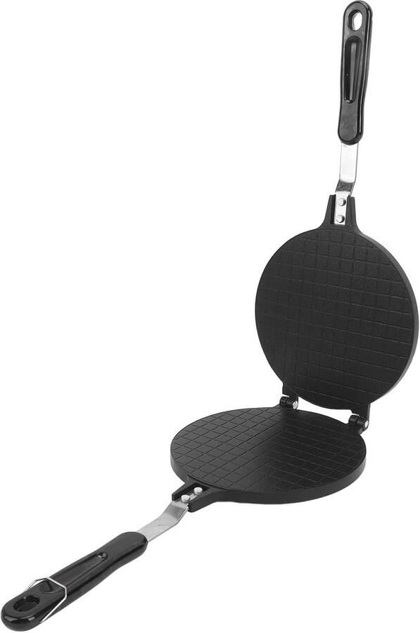 Wafelijzer Eis Hoorn Maker Desserts Maken Anti-aanbaklaag 17.2 cm Glanzend