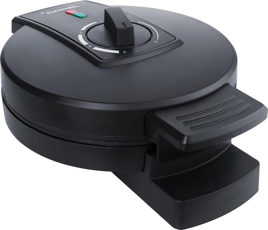 Wafelijzer Hartjeswafels maken Lekkere wafels bakken Vetarm bakken Diameter 185 cm Zwart