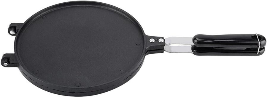 Wafelijzer Kegelvorm Bakvorm Wafel Desserts Maken Dubbelzijdige Persplaat 45 x 24 x 3 cm Zwart