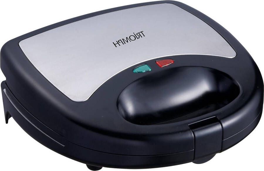 Multi Grill 4-in-1 Verwisselbare platen Zwart Sandwich- en Tafelgrill met Anti-aanbaklaag wafelijzer met verwisselbare platen - Foto 9