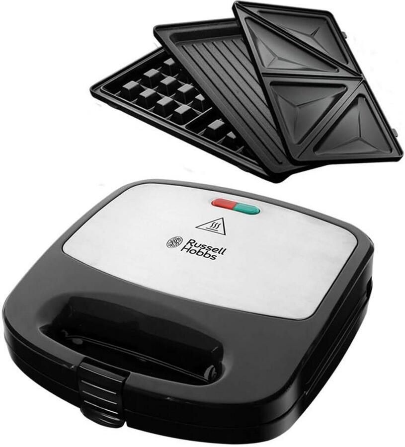 Wafelijzer met verwisselbare platen Wafelijzer Bakplaat