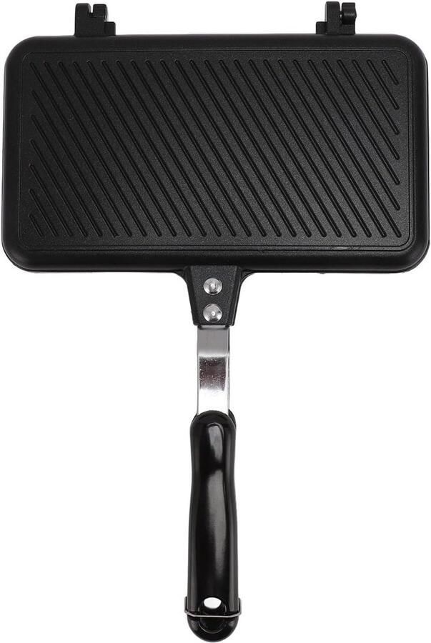 Wafelijzer Pan Keuken Gadget Snelle Wafels Maken Anti-aanbaklaag 25 x 23 cm