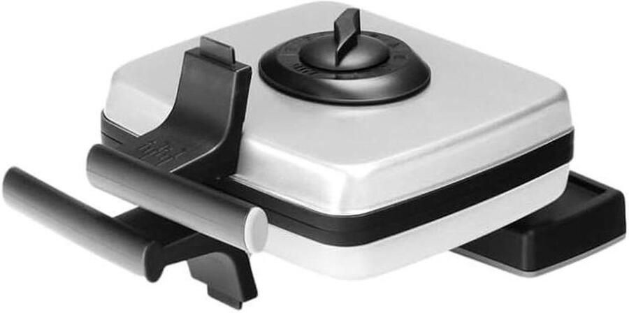 Wafelijzer Snack Maker Lekkere Snacks Maken Draaifunctie Gelijkmatig Koken 3 Sets Platen Zwart