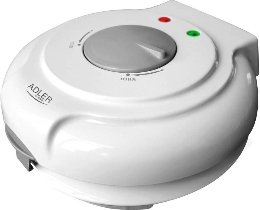 Wafelijzer Wit met Thermostaat en Antiaanbaklaag