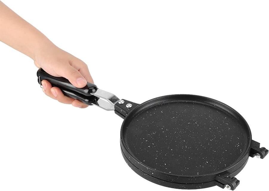 Wafelkegelmaker Eierrol Maker Gebak Maken Antiaanbaklaag 42 cm Zwart