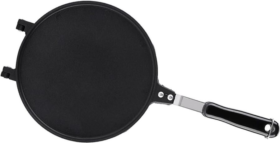 Wafelkegelmaker IJshoorntjes Pan Desserts Maken Antikleefcoating 435 x 22 x 3 cm Zwart