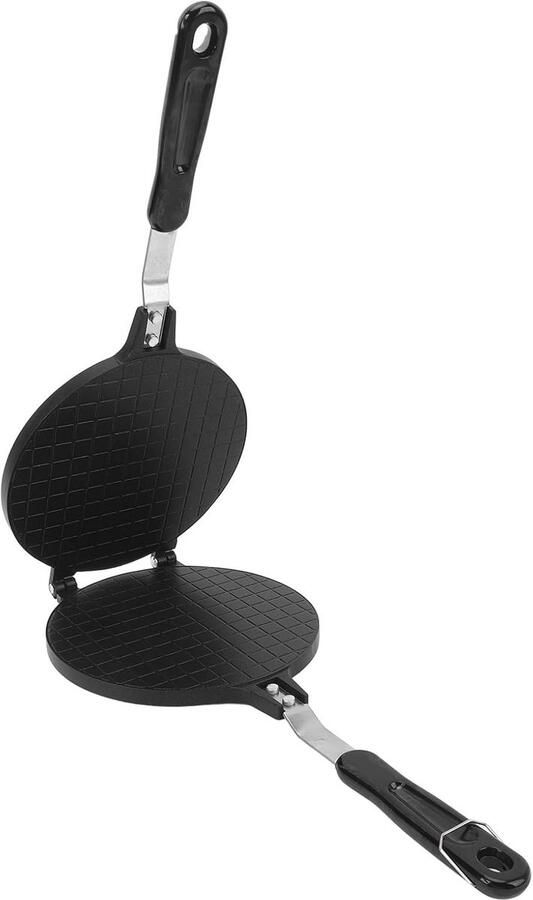 Wafelkegelmaker Ijshoorntjesmaker Zelf Ijshoorntjes Maken Dubbelzijdig Non-stick 68 Inch Diameter Glanzende stijl