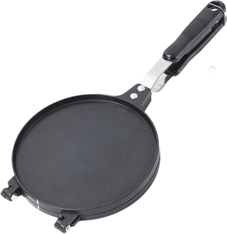 Wafelmaker Ijshoorntjes Maker Desserts Bakken Antiaanbaklaag 17 cm Diameter Zwart