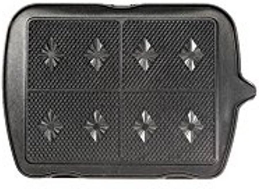 Wafelplaten Mini Wafelborden Heerlijke Wafels Maken Antiaanbaklaag Set van 4 Zwart