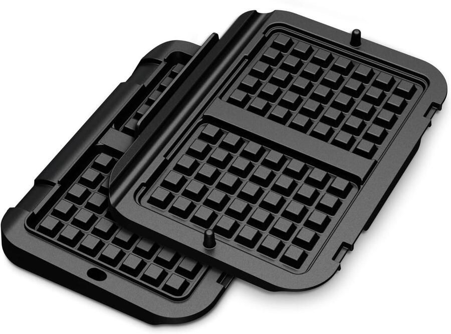 Wafelplaten Wafelmaker Platen Zoete Gerechten Maken Vaatwasmachinebestendig 1 Aantal Zwart - Foto 1
