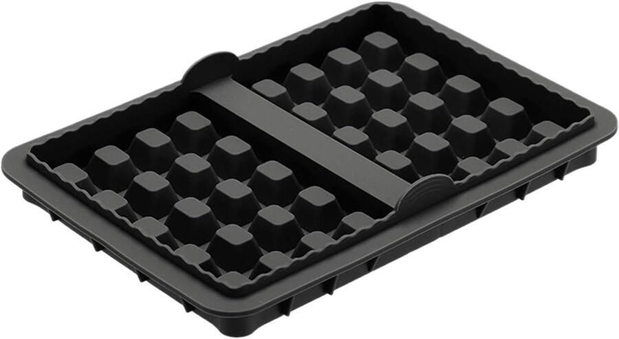 Waffle Baking Mold Non-Stick Tray Cookie Pan with Easy Release Dessert Plate with Heat Resistance Kitchen Tool 20 x 12 cm Pancake Snack Maker voor Air Fryer Cake Cookie