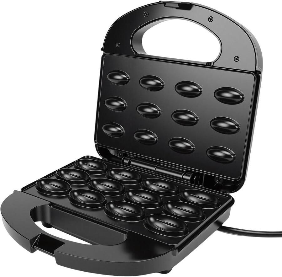 Walnoot Koekjesmaker EU-stekker 220V Elektrische Mini Notenwafel Broodmachine Voor Snacks en Taarten