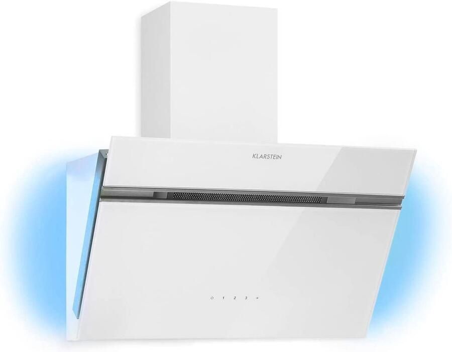 Wandafzuigkap 60 cm 594 m³ u Energieklasse A Schoorsteenkap met LED verlichting