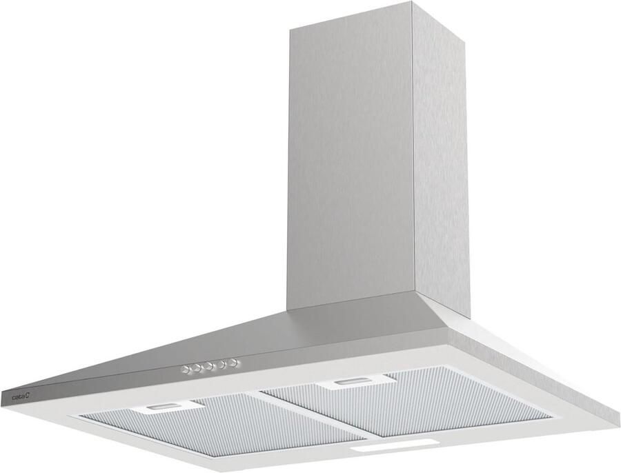 Wandafzuigkap 60 cm met 3 standen en LED-verlichting 480 m³ u