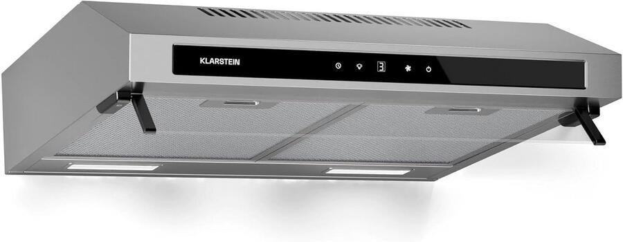 Wandafzuigkap 60 cm met 400 m³ u Luchtcirculatie RVS LED Touchpaneel en Koolstoffilter