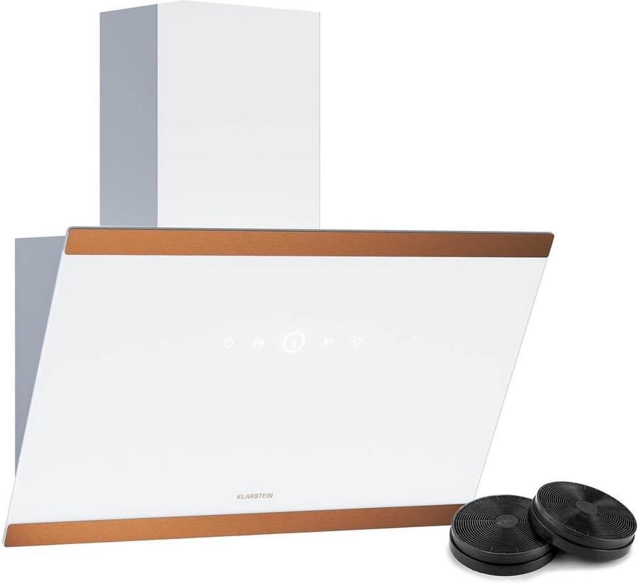 Wandafzuigkap 60 cm met Touchscreen en Krachtige Afzuiging