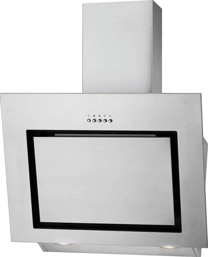 Wandafzuigkap Keukenventilator Frisse Keukenlucht Randafzuigtechnologie 60 cm Zilverkleurig