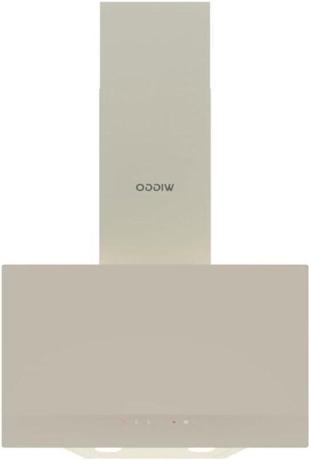 Wandafzuigkap Schuine Keukenafzuiger Kookgeuren Afvoeren Energieklasse A+ 50 cm Creme