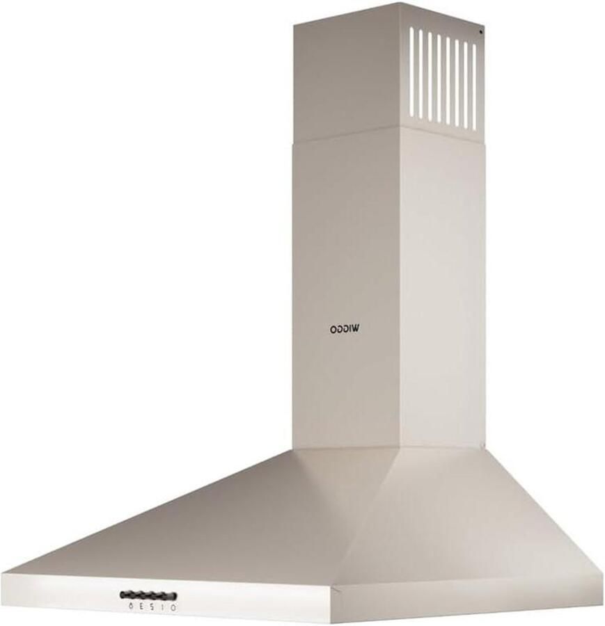 Wandschouw Afzuigkap Keukenafzuiging Verse Keukenlucht Eco Double Vented 50 cm Creme