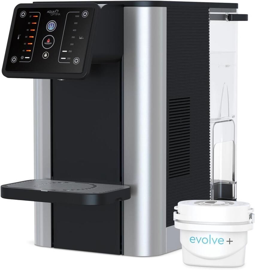 Warm en Koud Water Dispenser Direct Waterapparaat Drinken Bereiden Direct Gekoeld of Kokend 38 Liter Zwart