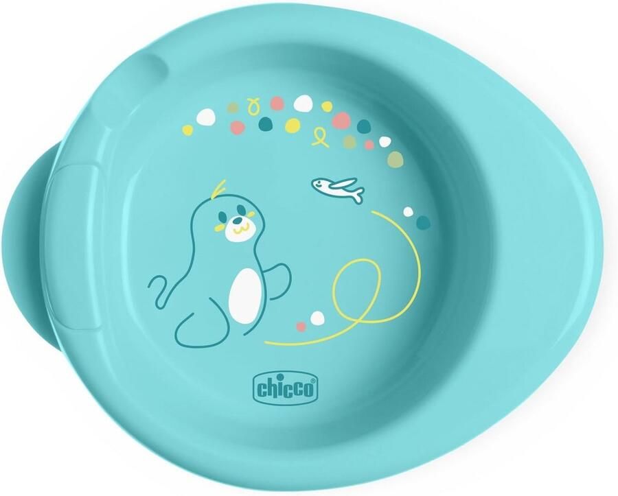 Warme platte borden voor baby's en kinderen thermisch bord met antislip onderkant en ergonomisch design