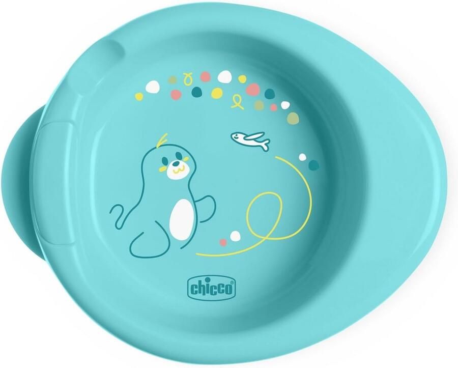 Warme platte borden voor baby's en kinderen thermisch bord met antislip onderkant en ergonomisch design