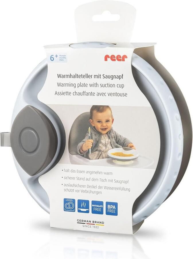 Warmhoudbord met zuignap voor baby s – Antislip eetservies dat maaltijden langer warm houdt