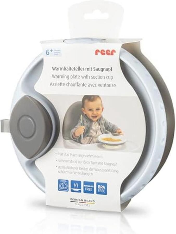 Warmhoudbord met zuignap voor baby s – Antislip eetservies dat maaltijden langer warm houdt
