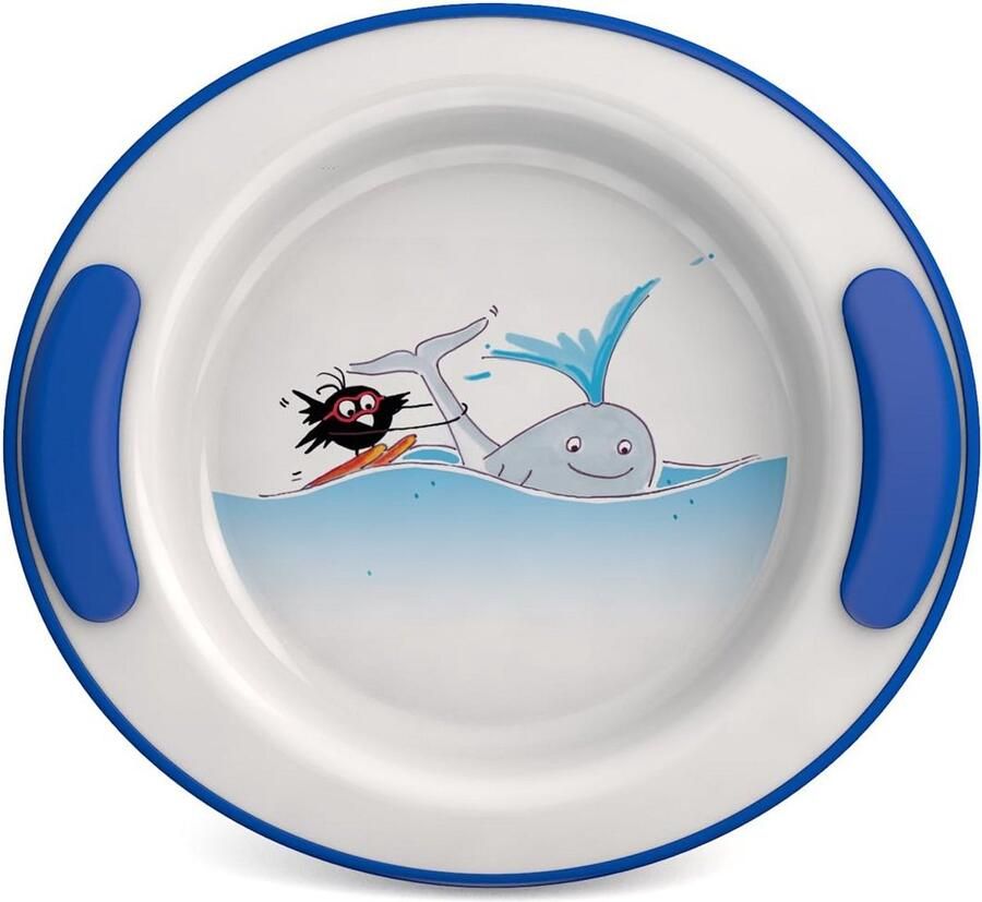 Warmhoudbord voor Kinderen Ø 25 5 cm Walvis Design