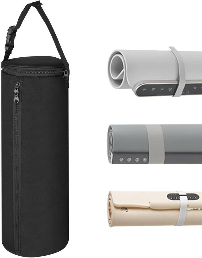 Warmhoudbox Opbergtas Keukenopslag Waterdicht en hittebestendig 24x22x4 cm Zwart