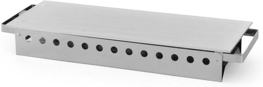Warmhoudplaat 3-pits Buffetverwarmer Voedselwarmer Eten Warm Houden Roestvrijstalen Frame 450x180x65mm Zilver